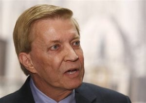 Ald. Bob Fioretti announced his bid for mayor earlier this month. The second ward alderman has been Mayor Rahm Emanuel's staunchest opponent on the city council. (M. Spencer Green | AP)