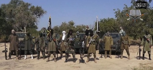 Boko Haram fighters have shot or burned to death about 90 civilians and wounded 500 in ongoing fighting in a Cameroonian border town near Nigeria. (Boko Haram, File | AP)