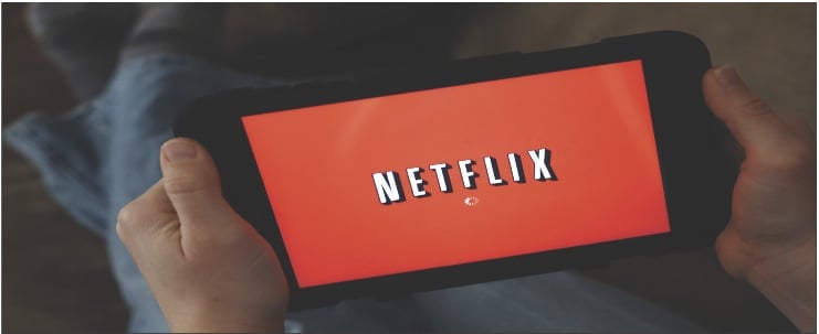 Netflix is available on any device that offers a Netflix application such as gaming con- soles, DVD players, phones, tablets and laptops. ELISE AMENDOLA | AP
