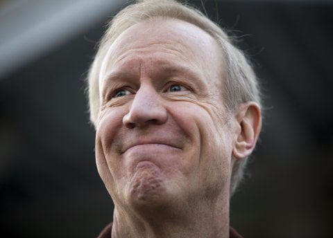 Bruce Rauner, the GOP candidate for governor, has tried to shape his image as a moderate to attract undecided voters. Photo courtesy of AP
