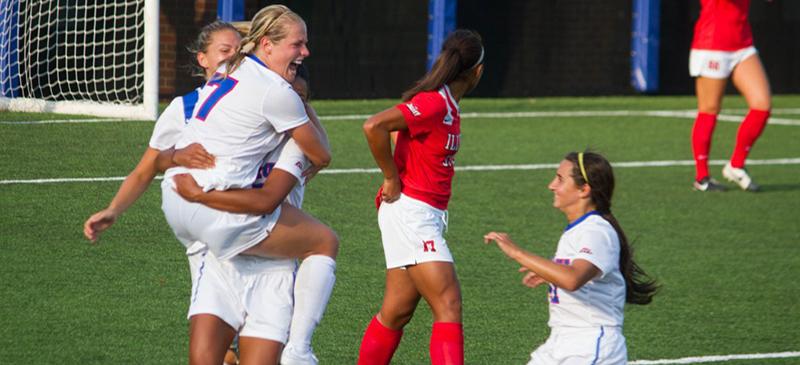 DePaul womens soccer ties university-best start in 3-1 win over Illinois State