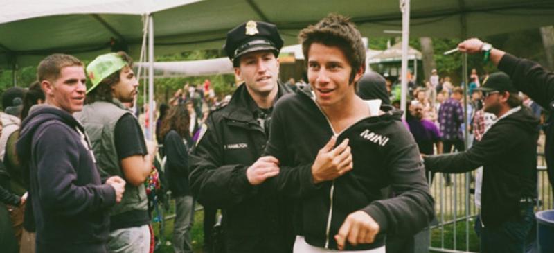 Marcus Haney documents his adventures while sneaking into music festivals in  No Cameras Allowed. (Photo courtesy of Pulse Radio)