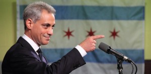 Chicago Mayor Rahm Emanuel (D) takes on the minimum wage while gearing up for re-election next year. (Daniel X. O'Neil / Creative Commons)