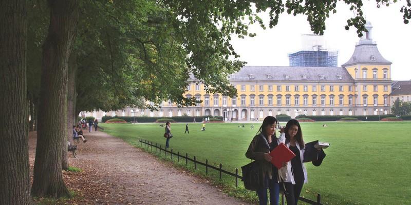 The University of Bonn draws more than 4,000 international students a year to its campus. They are split between a number of different programs, and of the three that Im paired with, there are 26 from Taiwan, 17 from America, and others from Australia, Spain, Japan, Korea, China, Bulgaria, Italy, Poland and France. (Megan Deppen / The DePaulia)