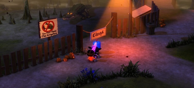 Screenshot of Costume Quest 2.