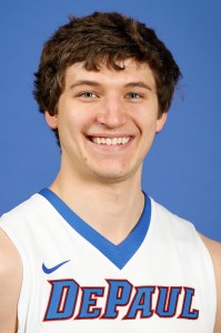 Junior Peter Ryckbosch. (Photo courtesy of DePaul Athletics)