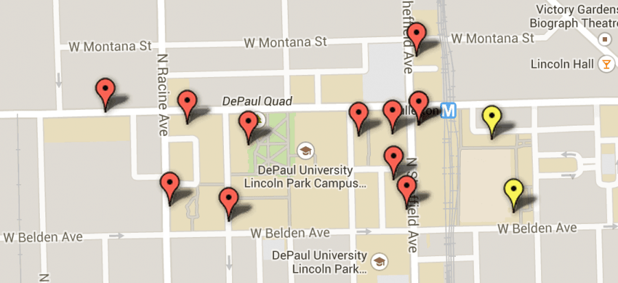 MAP: Polling places for on-campus residents