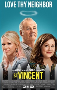 Theatrical release poster for "St. Vincent."