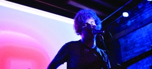 Guitarist and vocalist Peter Berkman of Anamanaguchi. (Kirsten Onsgard / The DePaulia)