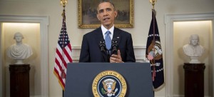 President Barack speaks in the Cabinet Room of the White House in Washington, Wednesday, Dec. 17, 2014, to announce the U.S. will end its outdated approach to Cuba that has failed to advance U.S. interests. (AP Photo/Doug Mills, Pool)