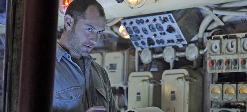 Jude Law stars as Captian Robinson in “Black Sea,” directed by Kevin Macdonald. (Photo courtesy of Focus Features)
