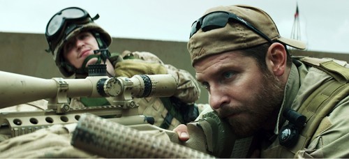 “American Sniper” was nominated for an Oscar for best picture. Actor Bradley Cooper played Chris Kyle, the deadliest sniper in American military history. (Warner Bros. Pictures | AP)