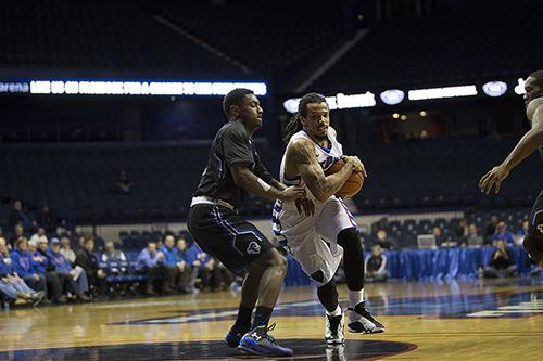 Jamee Crockett had a team-high 21 points against Seton Hall Tuesday night.