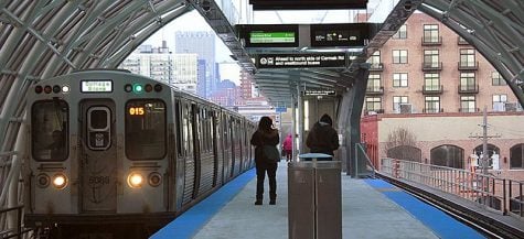 McCormick Green Line stop opens