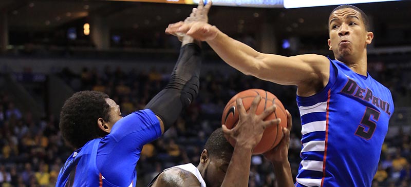 Marquette took a 71-45 edge in the all-time series between DePaul with a 58-48 win Saturday at the BMO Harris Bradley Center. (Darren Huack | AP)