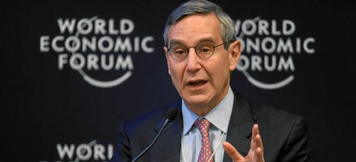 Richard Edelman, who will speak at the College of Communication commencement ceremony, speaks at the 2011 World Economic Forum Annual Meeting in Switzerland. (Wikimedia Commons)