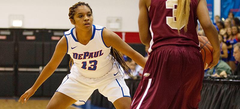 Chanise Jenkins, who was an intregral part of the Blue Demons’ offense in 2015, will be participating in the USA Basketball team trials.  (Maggie Gallagher / The DePaulia)