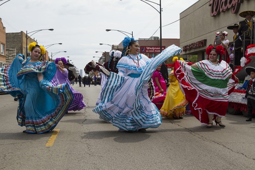 The Cinco de Mayo parade and festival took place in Little Village last weekend. (Geoff Stellfox / The DePaulia)