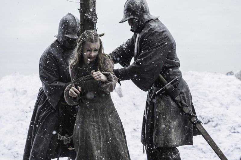 Stannis sacrifices his only daughter to the Lord of Light, in hopes it will help him become king. It was just one the series' brutal killings last season - but who's next? (Photo courtesy of HBO)