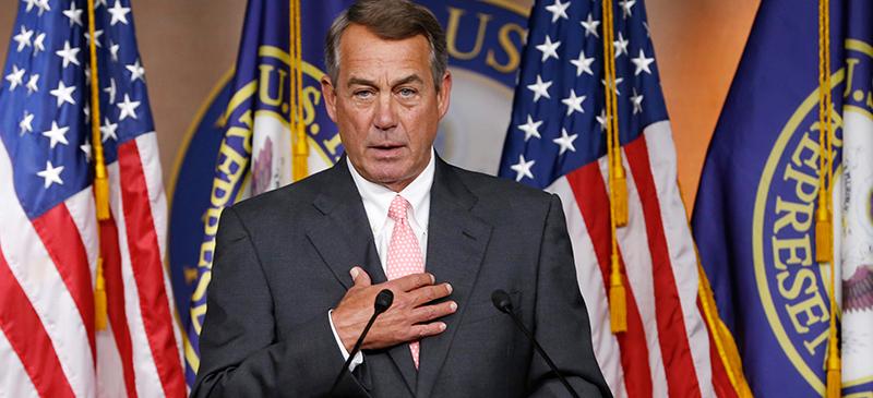 Conservatives rejoice after Boehner resigns as speaker