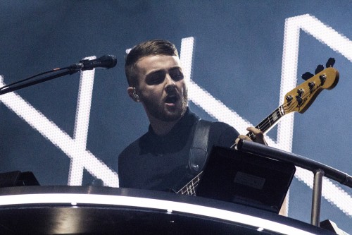 Howard Lawrence of Disclosure performs at Navy Pier Oct. 15