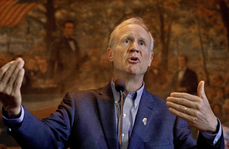 The Illinois House of Representatives failed to override a veto of a bill that would restore MAP grant and higher education funding. FILE (AP Photo/Seth Perlman, File)