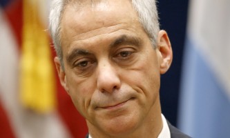 Chicago Mayor Rahm Emanuel listens to a question after announcing the appointment of Sharon Fairley as leader of the Independent Police Review Authority, Monday, Dec. 7, 2015, during a news conference in Chicago. Officials have been criticized for the handling of the 2014 fatal shooting of a black teenager by a white Chicago police officer. (AP Photo/Charles Rex Arbogast)