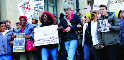 Loop protesters call for Emanuel’s resignation