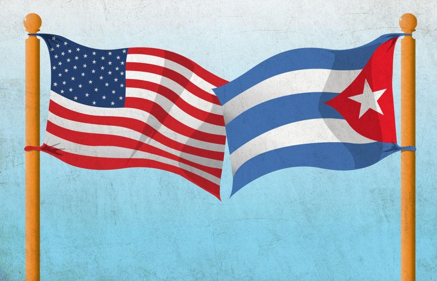 The U.S. and Cuba eased tensions last year after negotiations between President Obama and President Raul Castro of Cuba and the re-opening of the Cuban embassy in Washington, D.C.  (Rodriguez / MCT Campus)