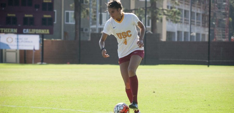 Womens soccer plugs holes with transfers