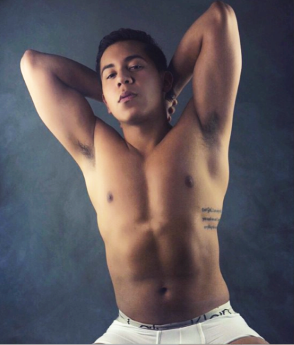 DePaul student Miguel Zambrano achieved his goals and signed to a modeling agency after facing years of adversity for his sexual orientation and weight and overcoming an eating disorder. (Photo courtesy of MIGUEL ZAMBRANO)