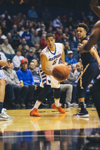 DePaul fell to Xavier Saturday. (Josh Leff / The DePaulia)