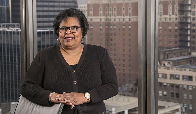 Linda Blakley will serve as the next vice president of the Office of Public Relations and Communications, effective April 1. She currently serves as assistant vice president for the OPRC. (DePaul University/Jamie Moncrief)