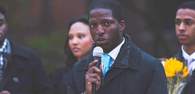 From homeless to leader, student eyes state office