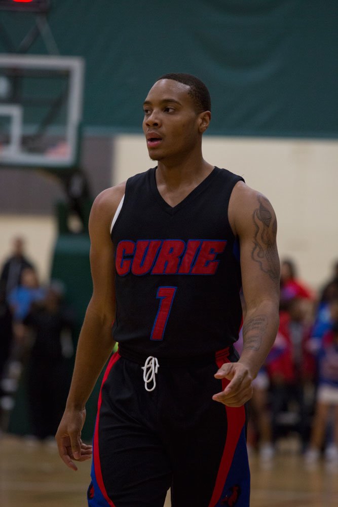 Devin Gage committed to DePaul in June, 2015. He was head coach Dave Leitao's first recruit since taking over the Blue Demons again, and is the only Chicago-native out of three in the 2016 class so far. (Geoff Stellfox / The DePaulia)