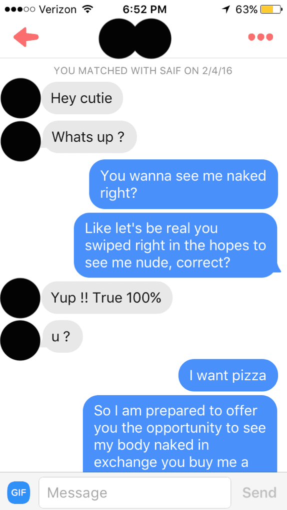 Slice right: student uses Tinder, lies about identity for free pizza ...