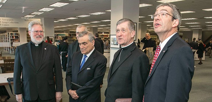 Archbishop Cupich addresses anti-Semitic flyers at photo exhibition opening