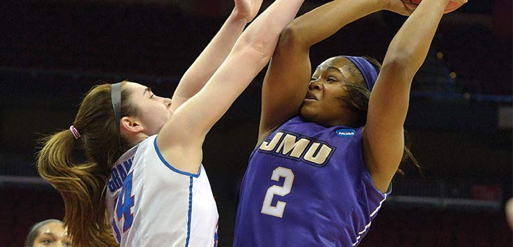 DePaul cruises past James Madison in the NCAA Tournament