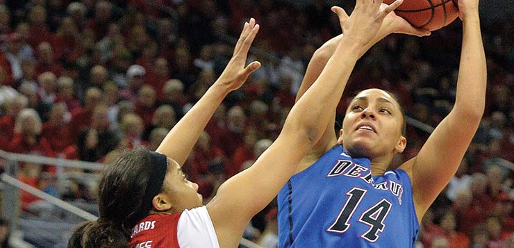 DePaul edges past Louisville to move on to the Sweet Sixteen