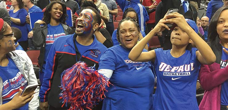 For DePaul families, trip to Louisville worth it