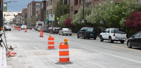 Fullerton Avenue gets a face lift near campus