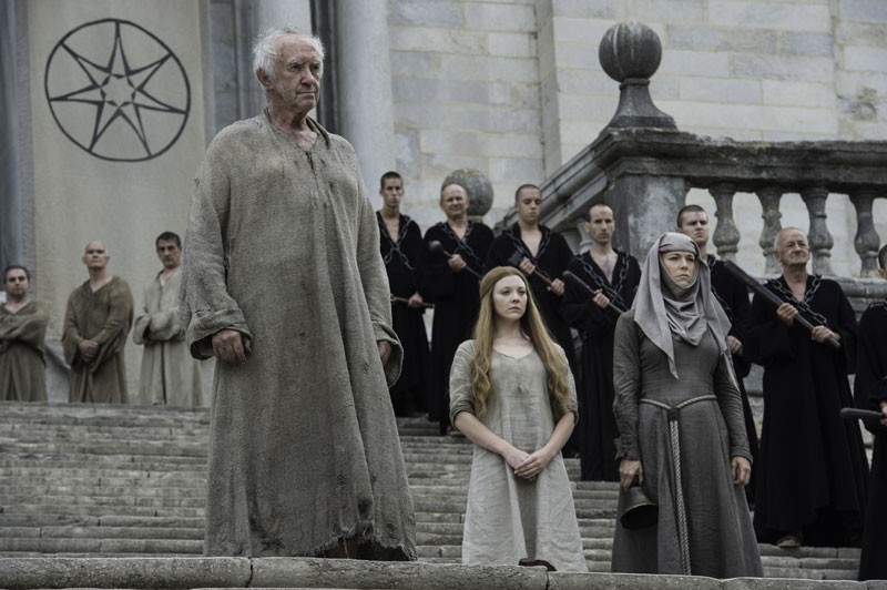Margaery stands before the people of King's Landing. (Macall B. Polay/courtesy of HBO)