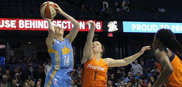 The Skys not the limit: DePaul alum Allie Quigley an integral part of the Chicago Sky
