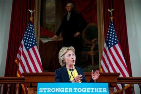 Clinton hits Springfield, addresses ‘a house divided’