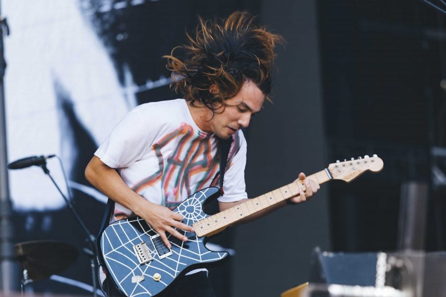 F.I.D.L.A.R introduced punk rock to the Lollapalooza stage. (Josh Leff/The DePaulia)