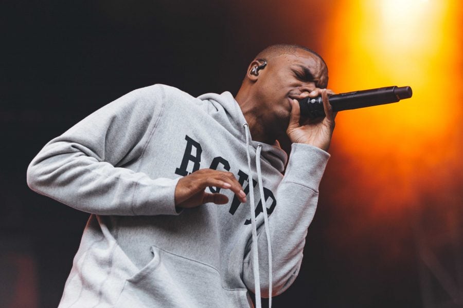 VInce Staples capitivated the stage with his smooth vocals and confident appearance. (Josh Leff/The DePaulia)