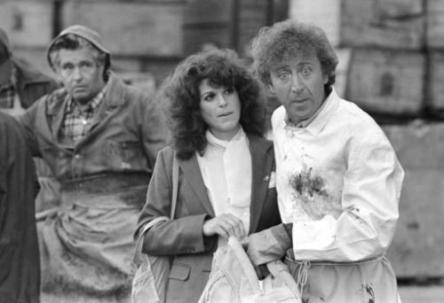 In this Aug. 27, 1981 file photo, Gilda Radner, center, and Gene Wilder, right, perform in a scene from the film "Hanky Panky," directed by Sidney Poitier in Boston. Wilder’s nephew said Monday, Aug. 29, 2016, that the actor and writer died late Sunday at his home in Stamford, Conn., from complications from Alzheimer’s disease. He was 83. (Bill Polo | AP Photo)