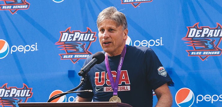 Holtschneider to Bruno: You made DePaul proud
