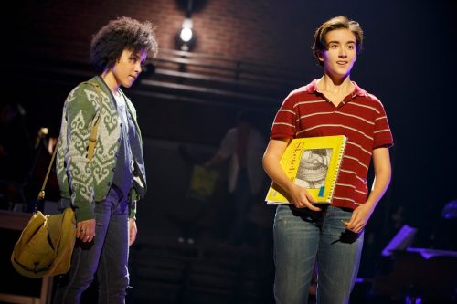 Charlotte actress, Abby Corrigan (left) as Middle Alison, in her first national tour of "Fun Home." (Photo courtesy of Fun Home)