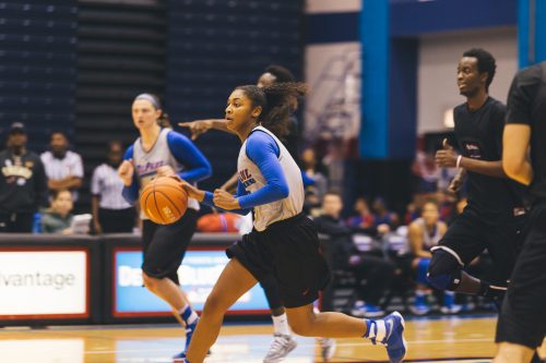 The women's basketball team returns three starters from their 2016 Big East regular season and NCAA Sweet Sixteen run. (Josh Leff/The DePaulia)